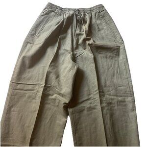 Hunt Club Ladies Light Green Pull On Pants Size Large Cotton Blend NWT